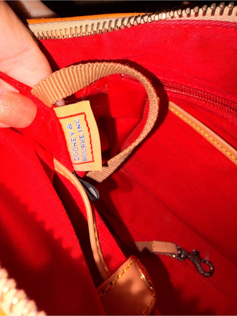Dooney & Bourke Hydrangea Coated Satchel Crossbody Bag, Collector’s Design - Picture 8 of 14